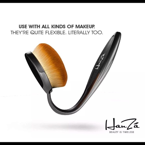 Han Zá 10 PC oval makeup brush set - Picture 5 of 7